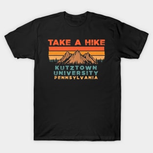 Pennsylvania Vintage Take A Hike Kutztown University Moutain T-Shirt